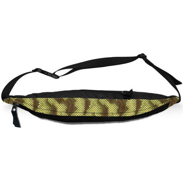 snake skin fanny pack