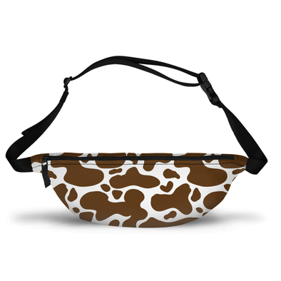 cow hide fanny pack