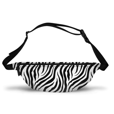 zebra print fanny pack