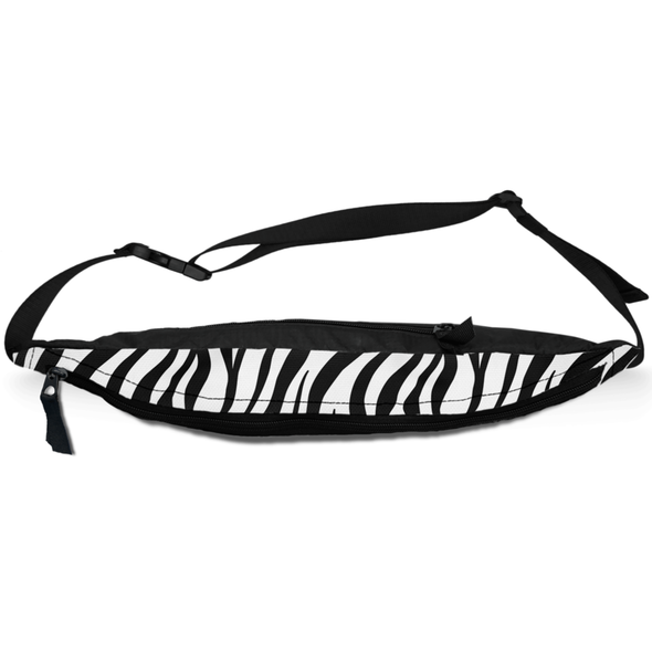 zebra print fanny pack
