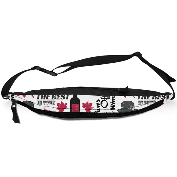 wine lover fanny pack