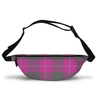 plaid pink fanny pack