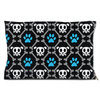 skull and bones dog bed