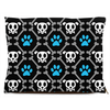 skull and bones dog bed