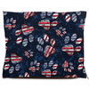 patriotic american flag dog bed