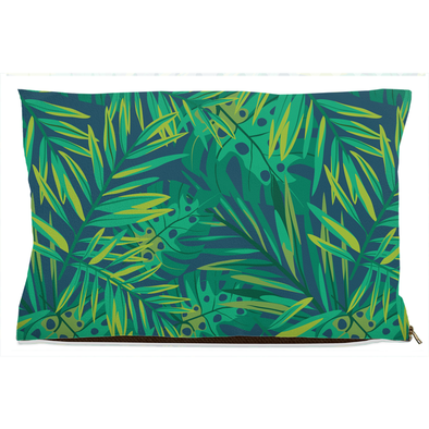 tropical dog bed