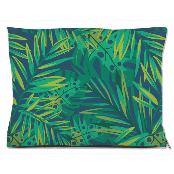 tropical dog bed