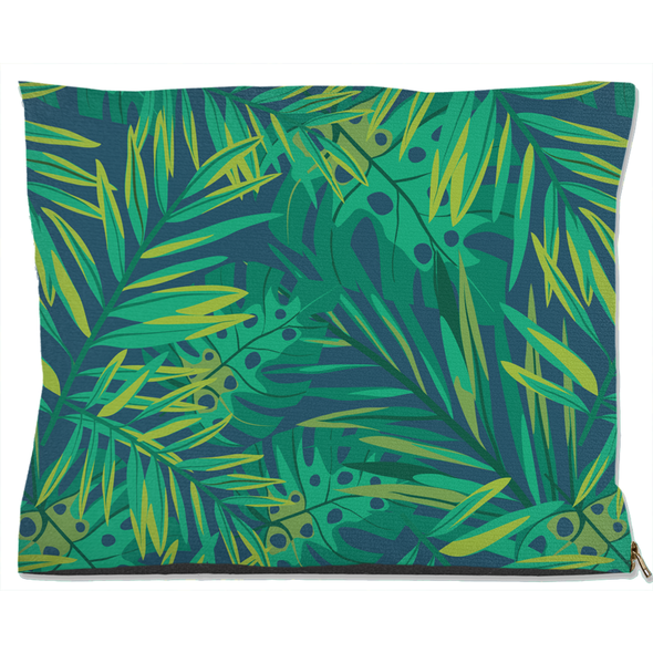 tropical dog bed