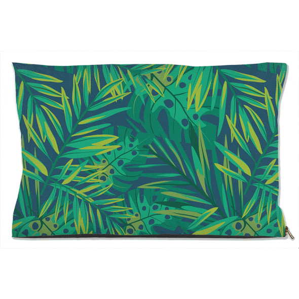 tropical dog bed