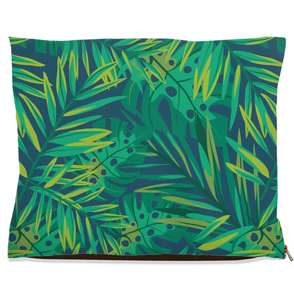 tropical dog bed