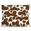 cow hide pattern dog bed