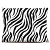 zebra print dog bed