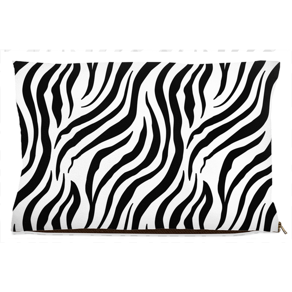 zebra print dog bed