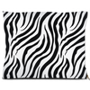 zebra print dog bed