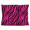 zebra pink dog bed