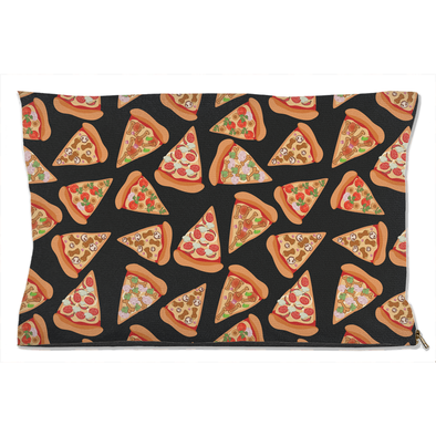 pizza lover dog bed