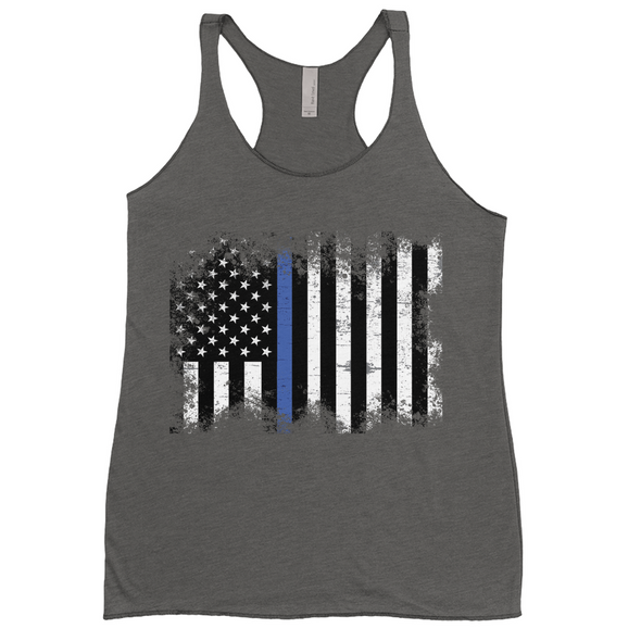 thin blue line tank top