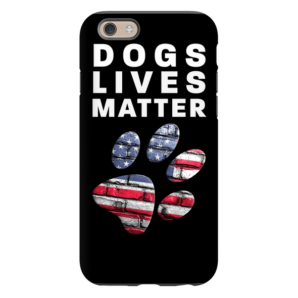 dogs lives matter cell phone case