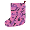 pink camo christmas dog stocking