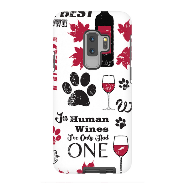 wags and wine cell phone case