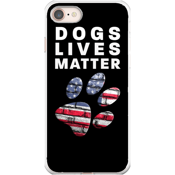 dogs lives matter cell phone case