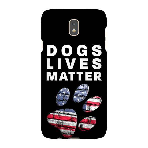 dogs lives matter cell phone case