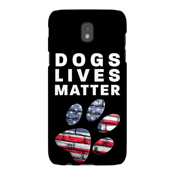 dogs lives matter cell phone case