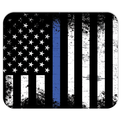 thin blue line mousepad