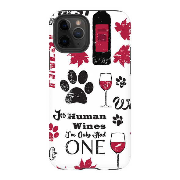 wags and wine cell phone case