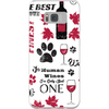 wags and wine cell phone case