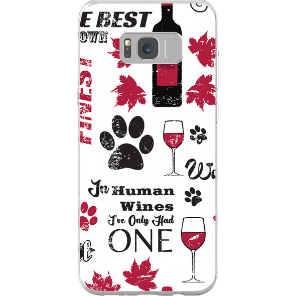 wags and wine cell phone case