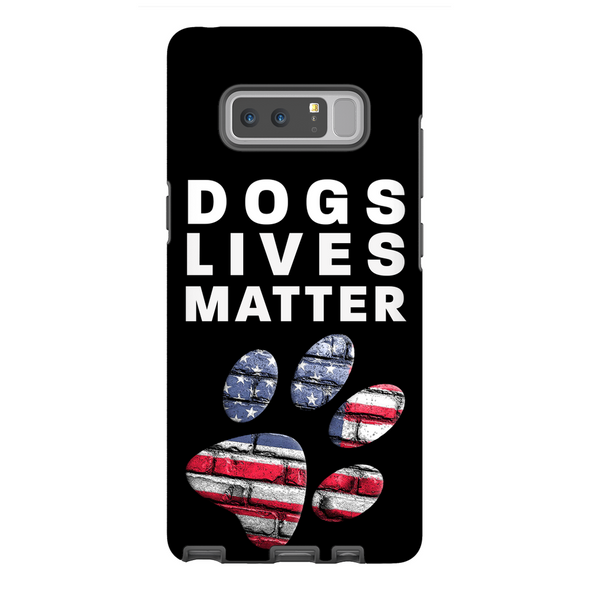 dogs lives matter cell phone case