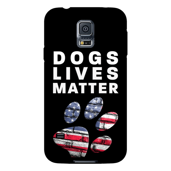 dogs lives matter cell phone case