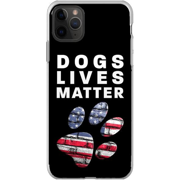 dogs lives matter cell phone case