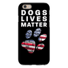 dogs lives matter cell phone case