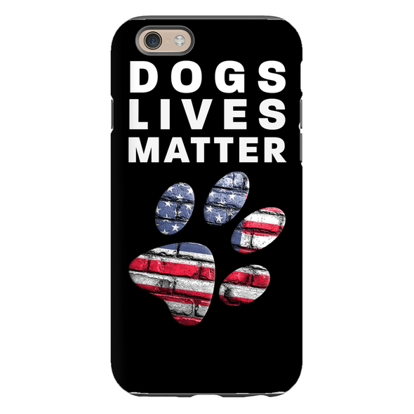 dogs lives matter cell phone case