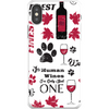 wags and wine cell phone case