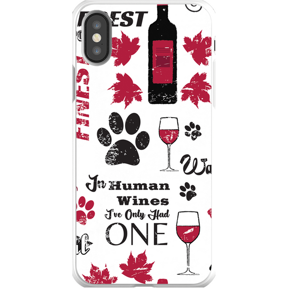 wags and wine cell phone case