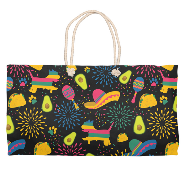 taco lover weekender tote