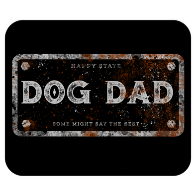dog dad mouse pad