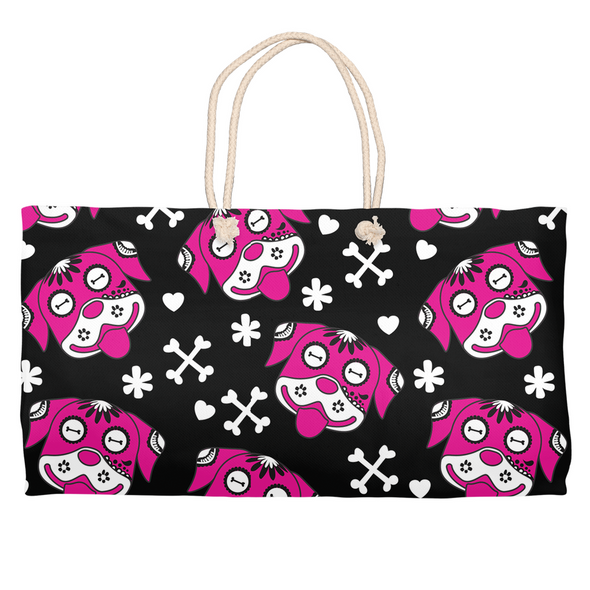 day of the dog weekender tote