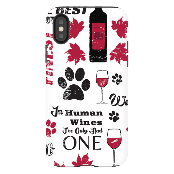 wags and wine cell phone case