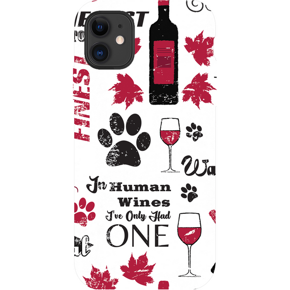 wags and wine cell phone case