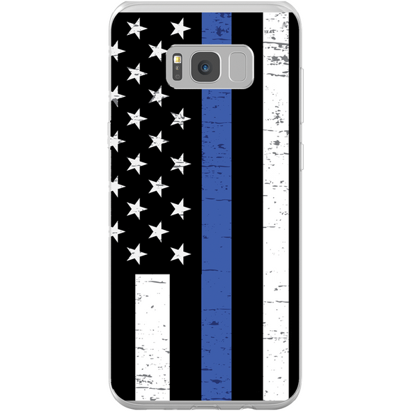 thin blue line cell phone case