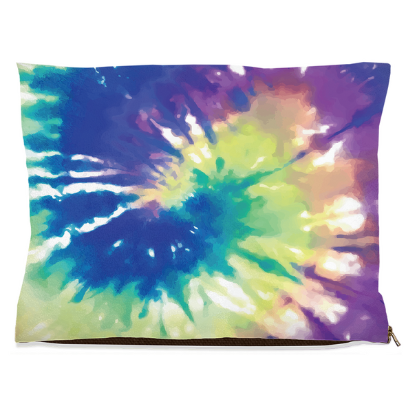 tie dye dog bed