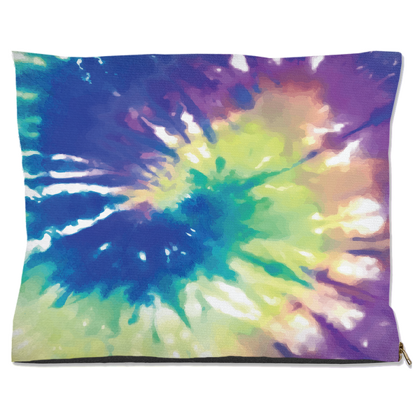 tie dye dog bed