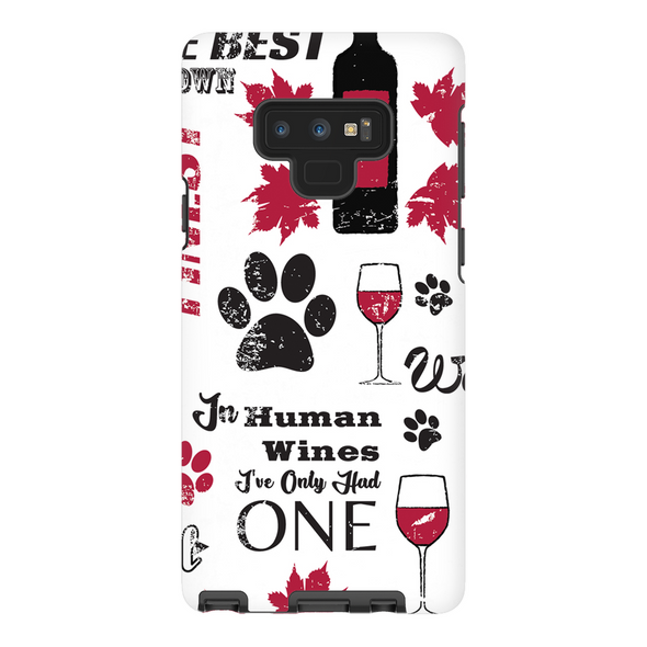wags and wine cell phone case