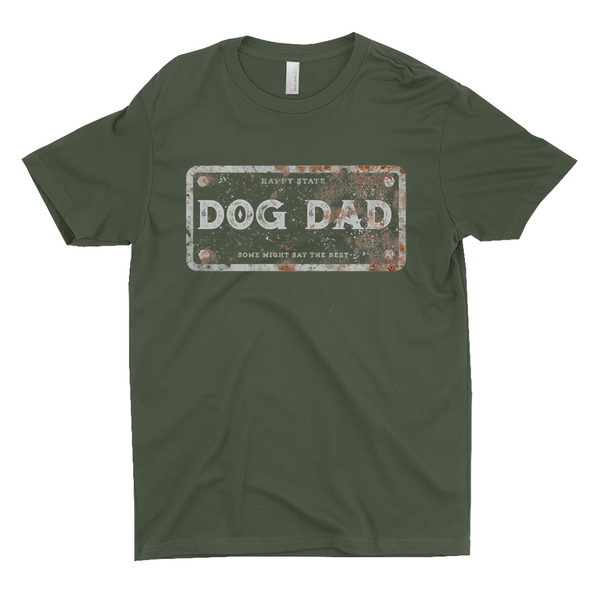 dog dad short sleeve shirt
