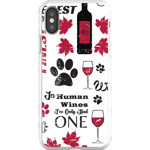 wags and wine cell phone case