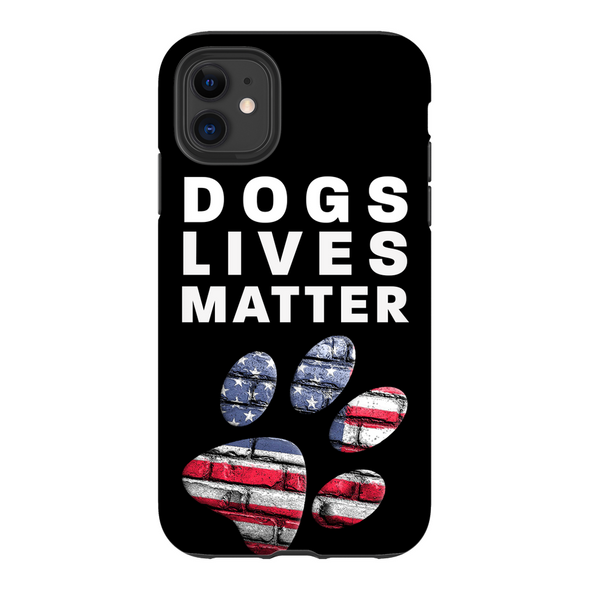 dogs lives matter cell phone case